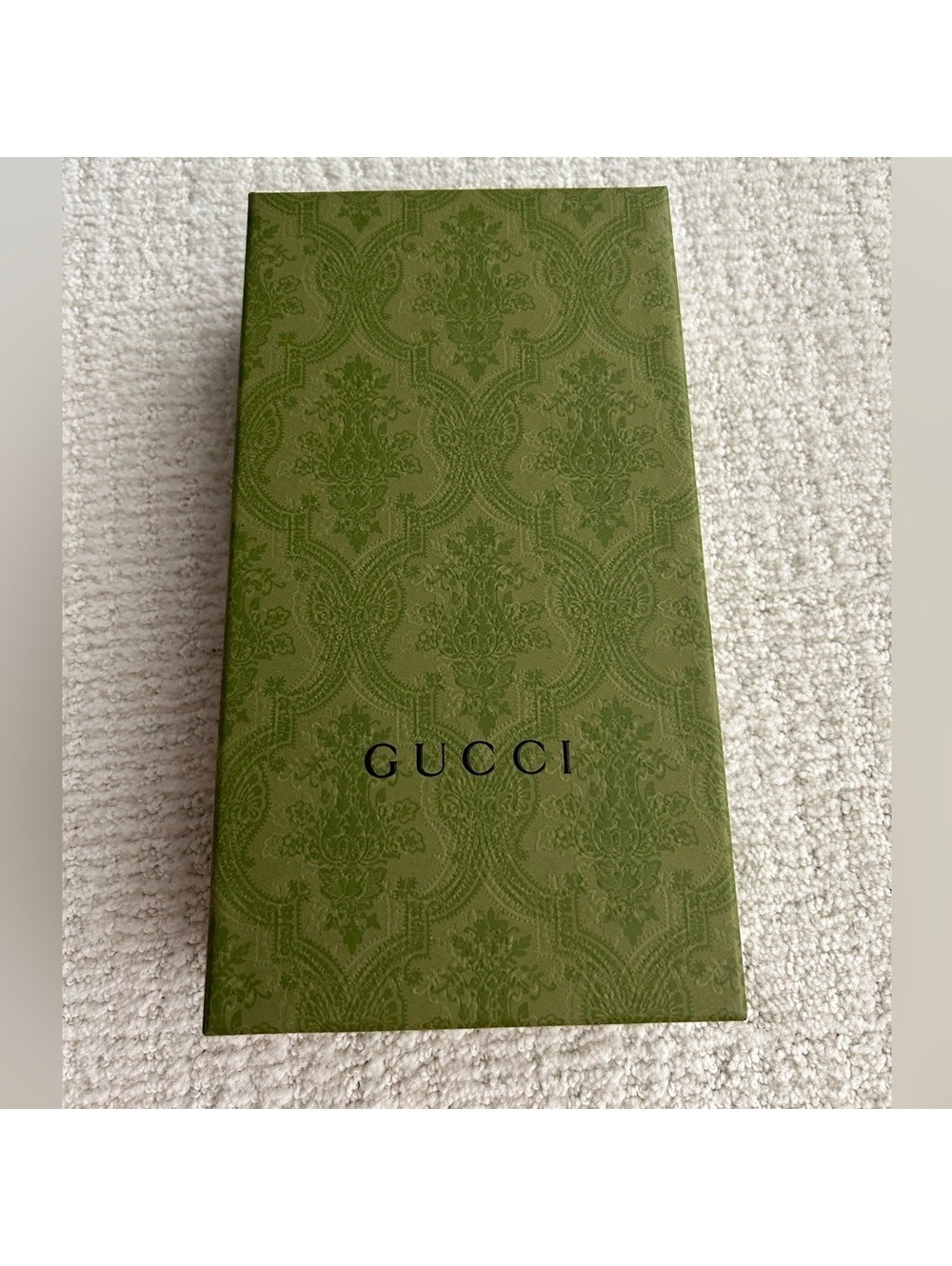 Gucci Green Box and Tissue Paper